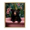 Stupell Industries Bruno Bear in Pink Tub Floating Frame, design by Momart